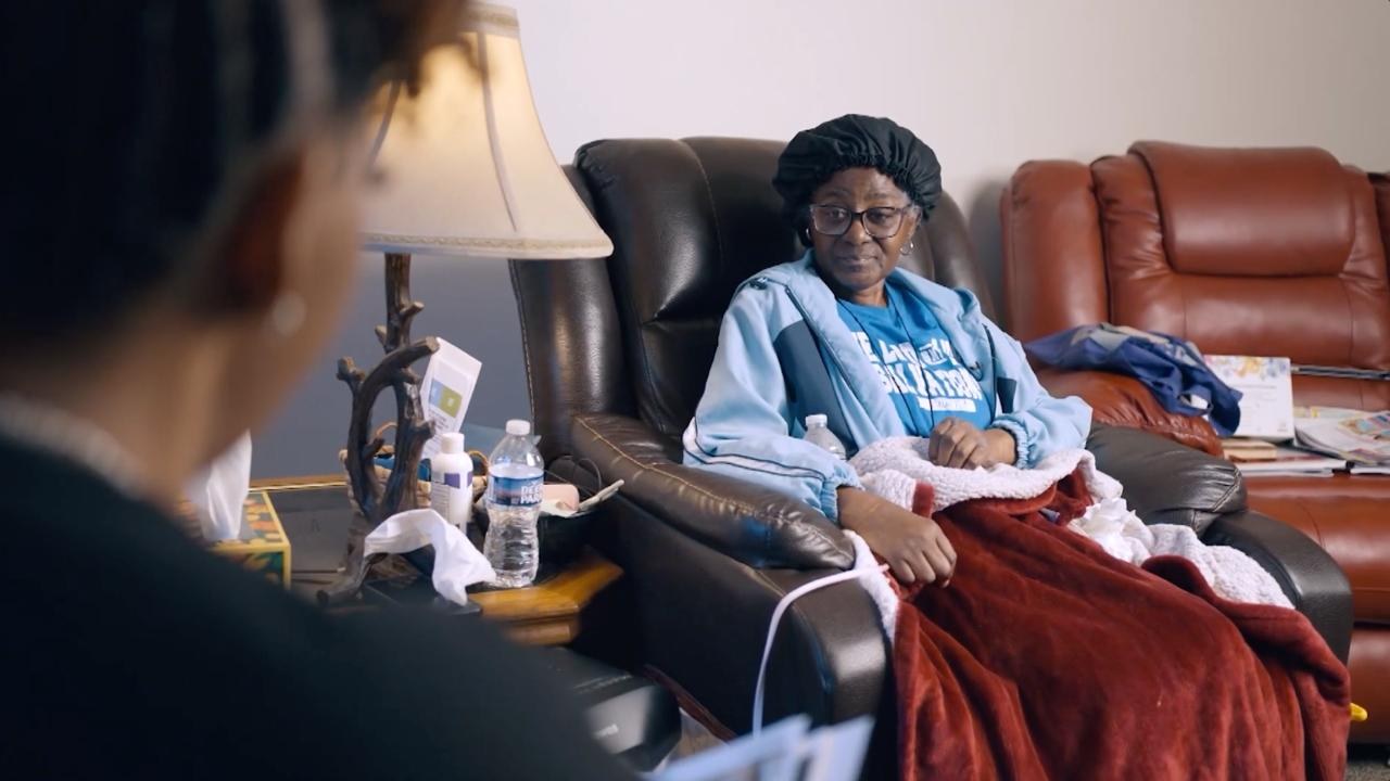 Still from Care Can’t Wait
